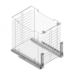 Luzzo® RVS Wasmand Zwart 50 liter met Bamboo Deksel - Luzzo Luzzo® RVS Wasmand Zwart 50 liter met Bamboo Deksel - Luzzo